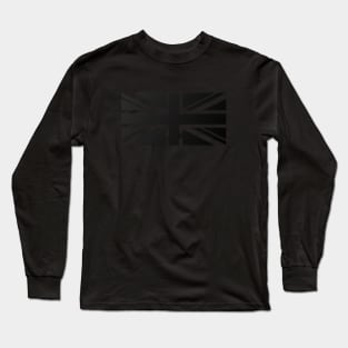 Union Jack Black Long Sleeve T-Shirt